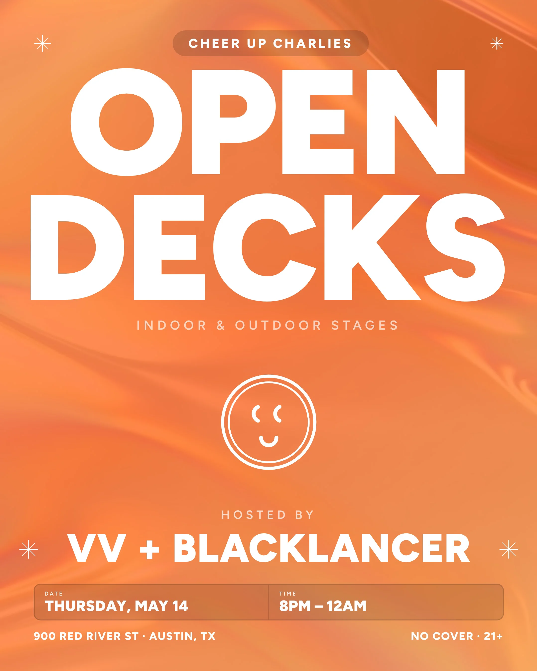 Open Decks with VV & Blacklancer 