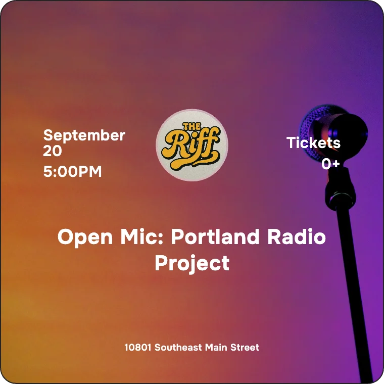 Open Mic: Portland Radio Project