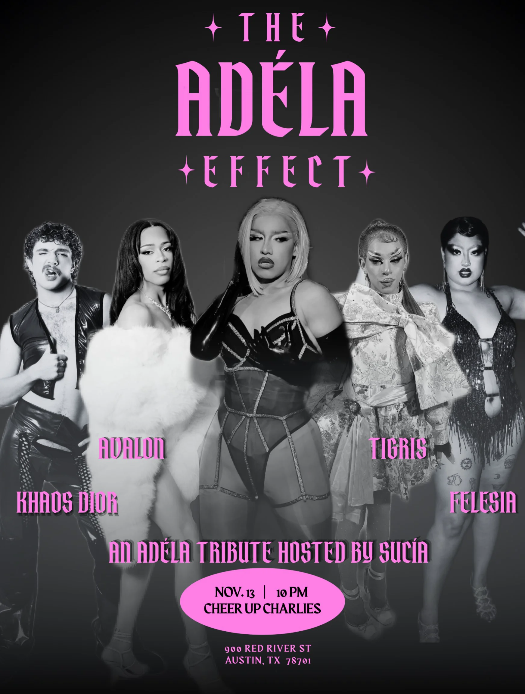 The Adéla Effect with Khaos Dior, Avalon, Tigris, Felesia & Sucia