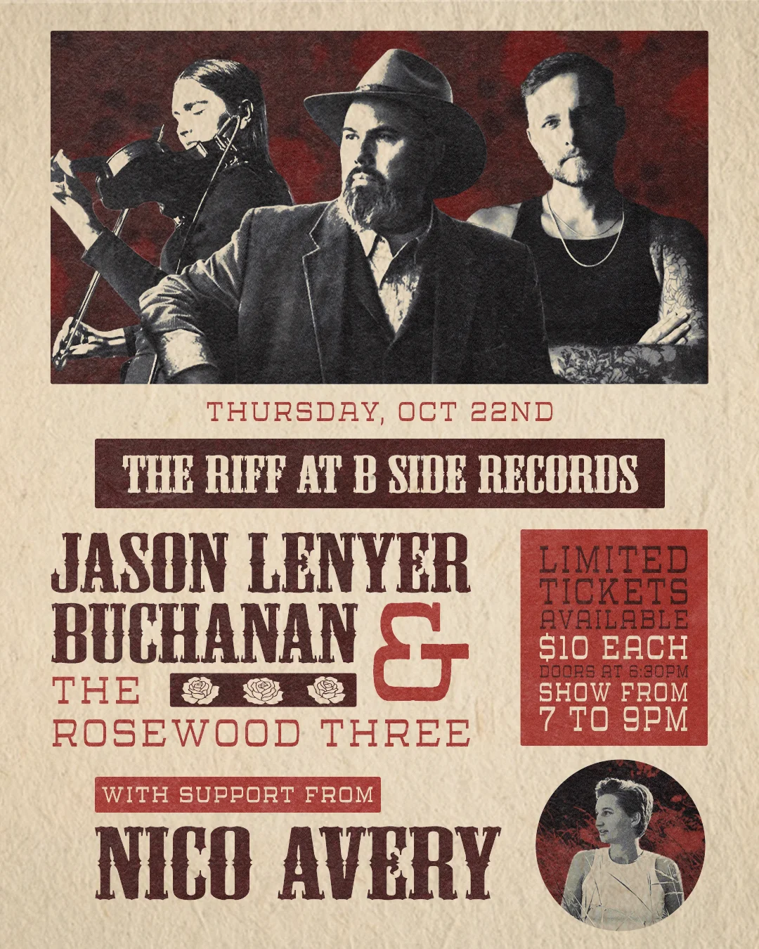 Jason Lenyer Buchanan & Rosewood Three