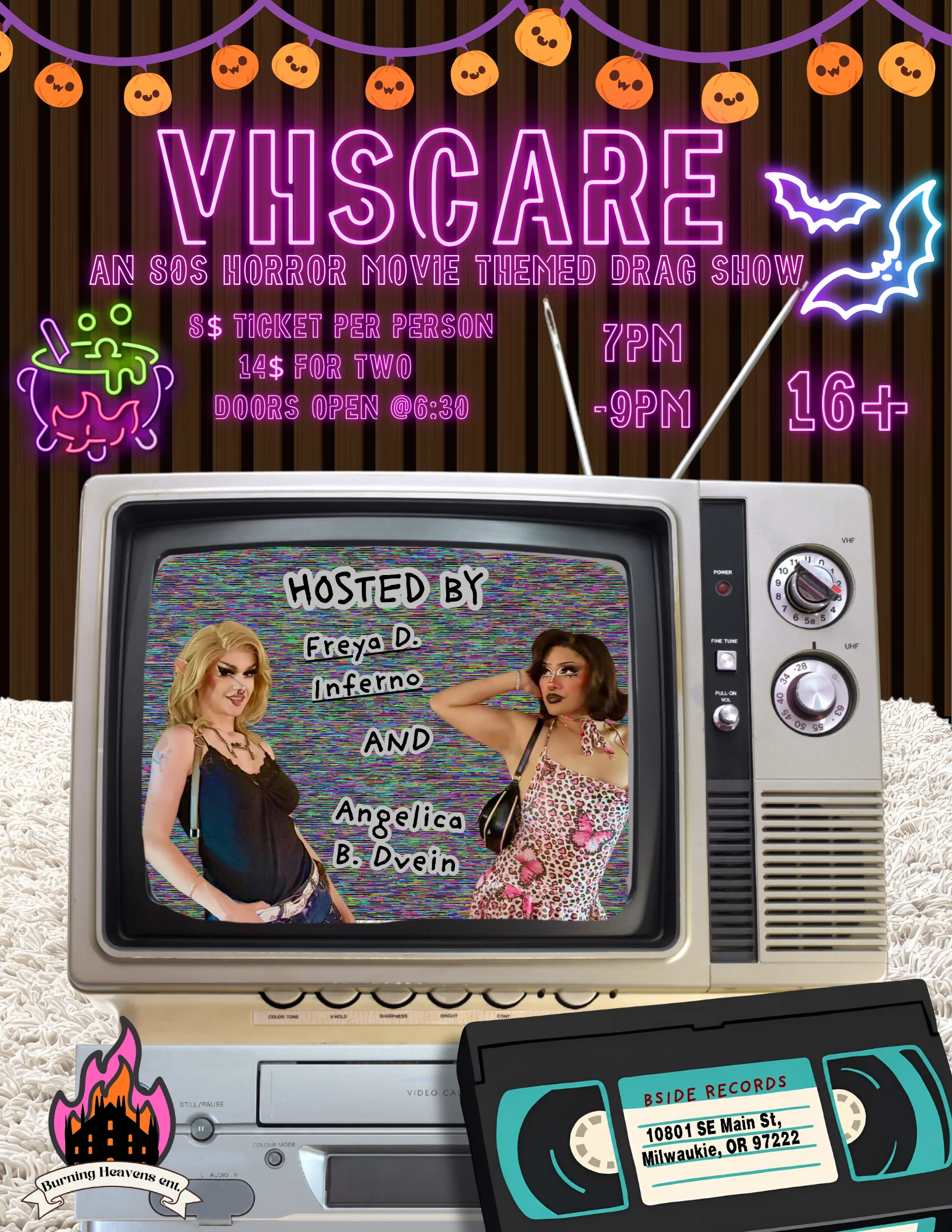 VHScare! 16+ recommended