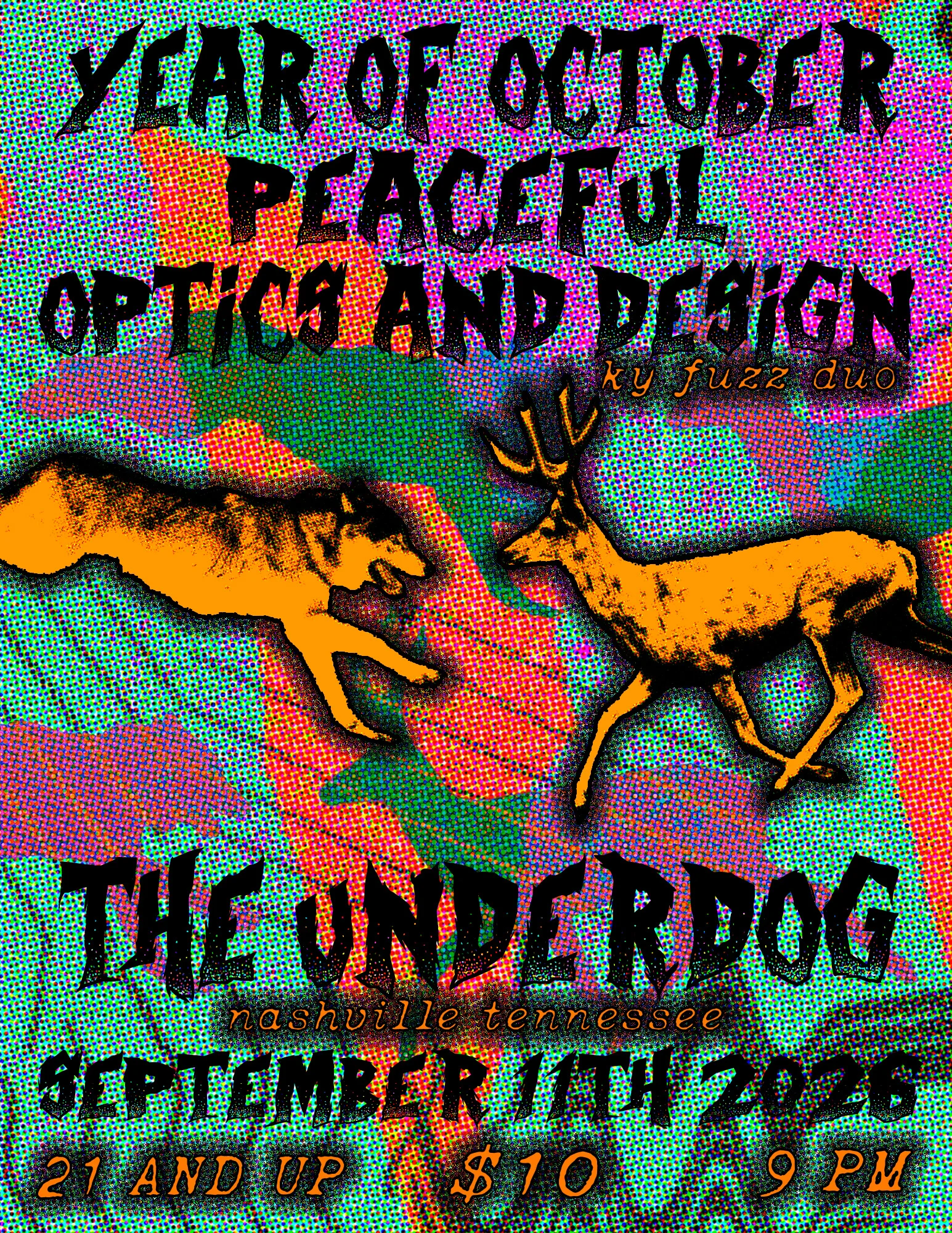 Optics and Design, Year of October, Peaceful