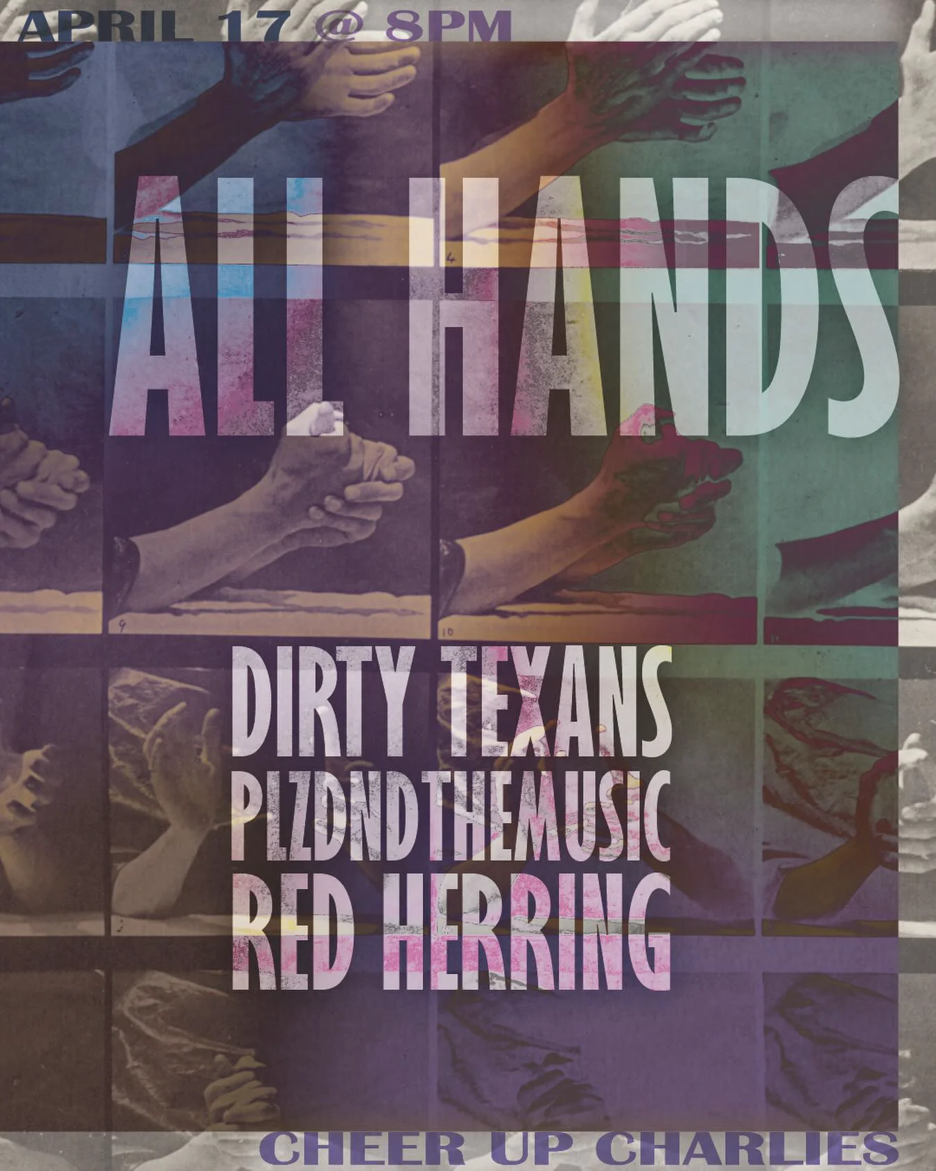 All Hands, Dirty Texans, PlzdndTheMusic & Red Herring 