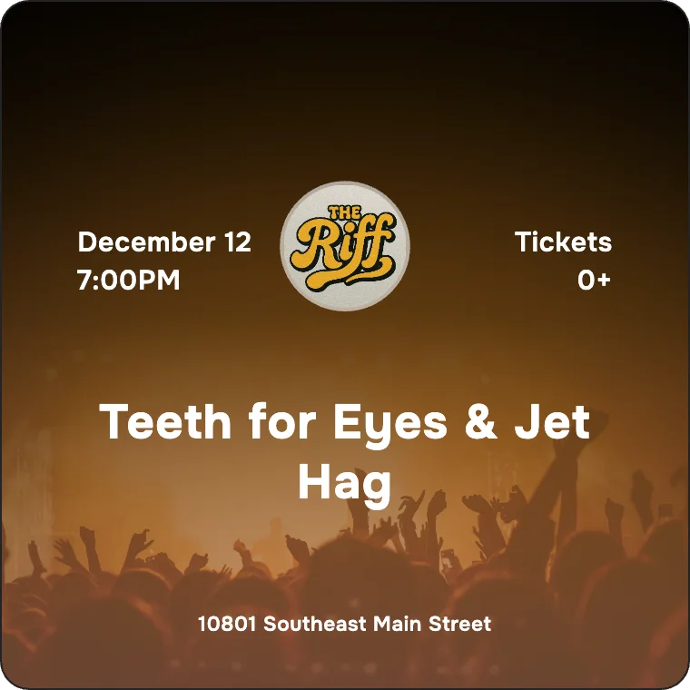 Teeth for Eyes, Jet Hag, and Shitfits