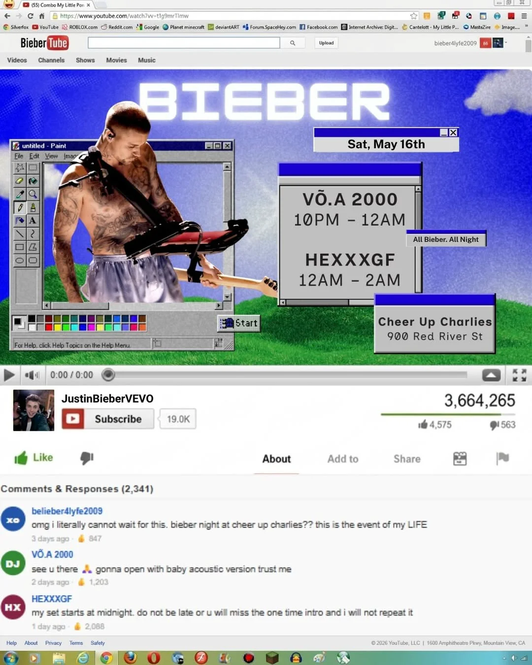 Bieber DJ Night with VO.A 2000 & HEXXXGF