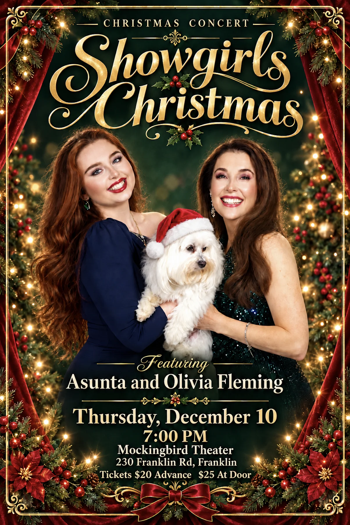 Showgirls Christmas: Asunta & Olivia Fleming