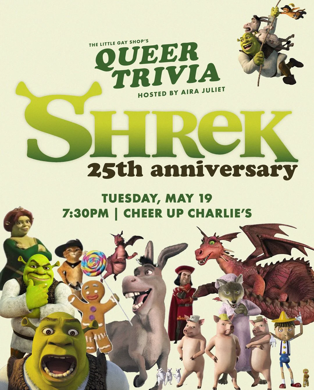 Queer Trivia: Shrek 25th Anniversary 