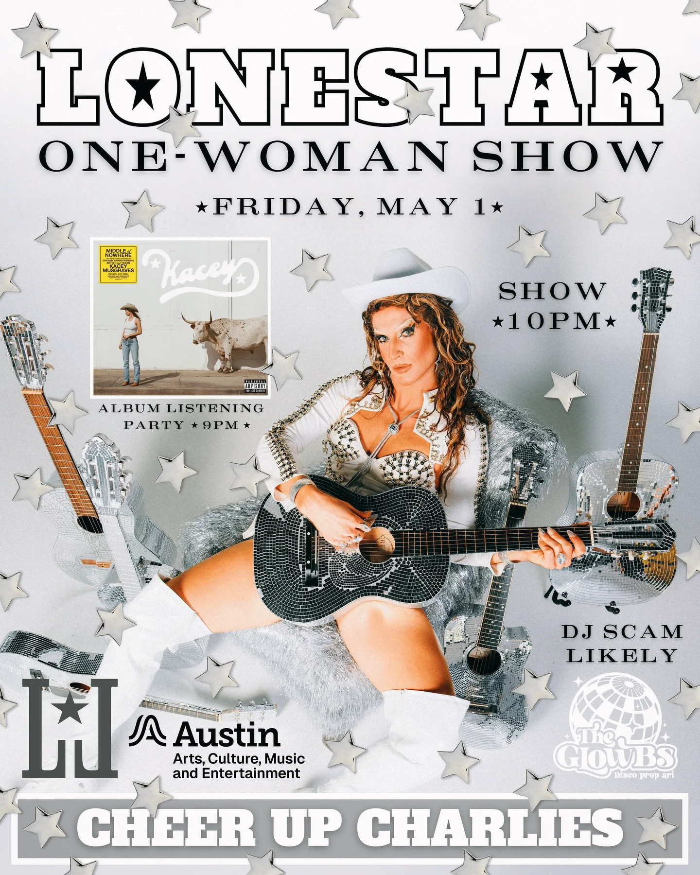 Lonestar: One Woman Show with DJ Scam Likely